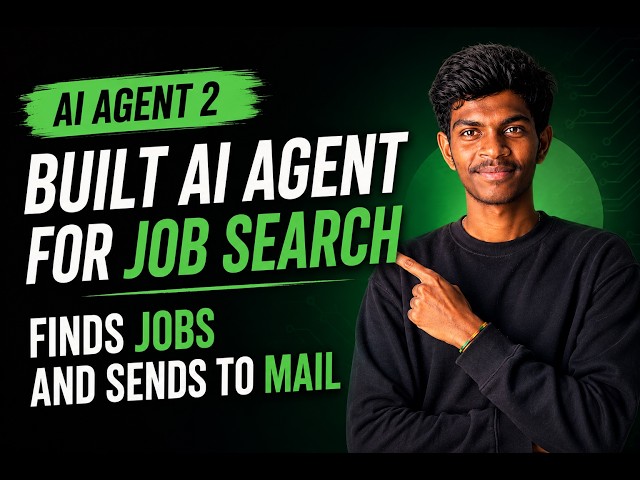 Build Your AI Job Agent in 20 Minutes 🚀 | Find Jobs & Get Daily Emails | n8n Telugu | AIWithShashank