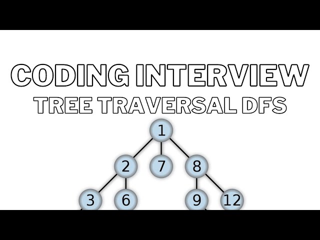 Coding Interview Pattern | Depth First Search Tree Traversal