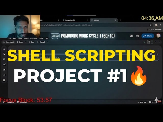 4:30AM LIVE | How I Turned Basic Shell Commands Into an Automated AWS Tracker