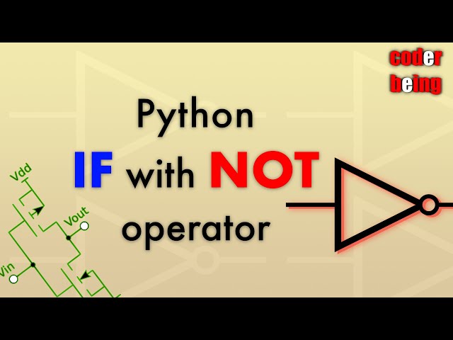 Python IF with NOT operator