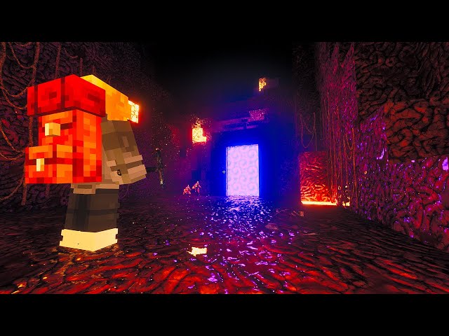 ULTRA REALISTIC Minecraft vs RTX 4080 + AMD RYZEN 9 9950X3D I Bliss + Patrix + Mods