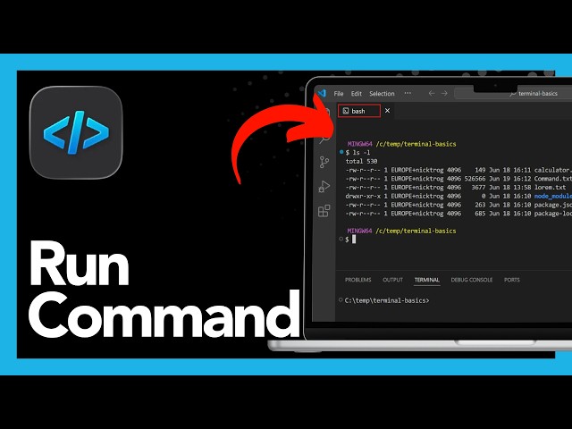How to Execute Commands in the Visual Studio Code Terminal