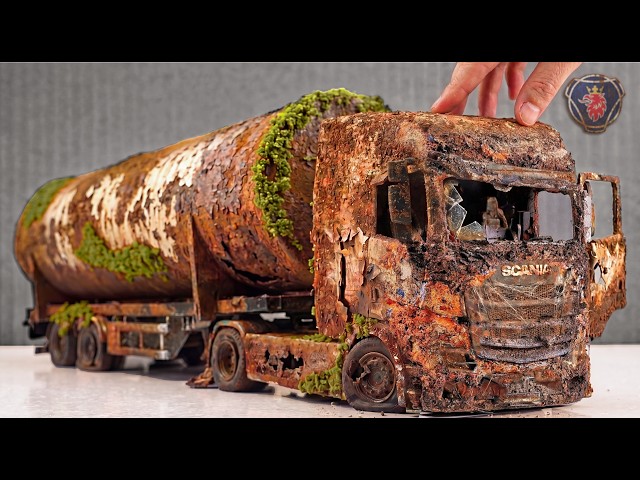Restoration Abandoned Scania Oil Tanker Truck - Full Transformation