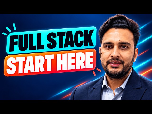 The Only Full Stack Course You Need | Build Apps from Start to Finish