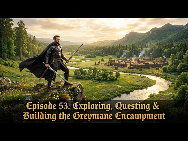 Crimson Desert Ep 53: Exploring, Questing & Building the Greymane Encampment