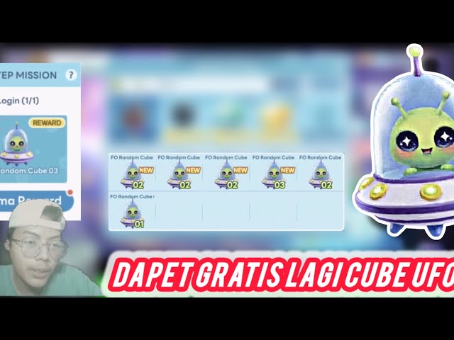 BUKA HADIAH DARI MISI WEB EVENT CUBE UFO LEVEL 1 - 3 || LINE LET’S GETRICH