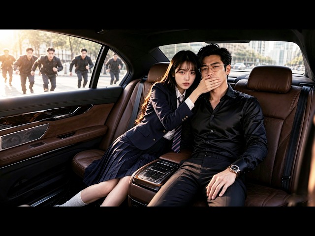 The girl hid in the CEO's car; it turns out she was the girl the CEO had been searching for!