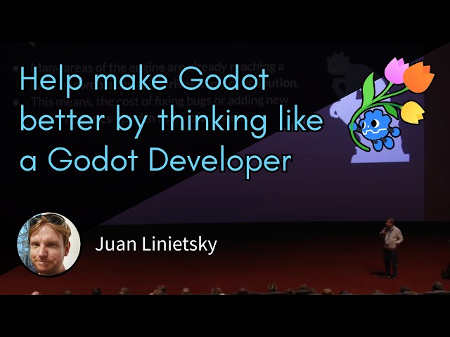 Help make Godot better by thinking like a Godot Developer – Juan Linietsky – GodotCon 2026