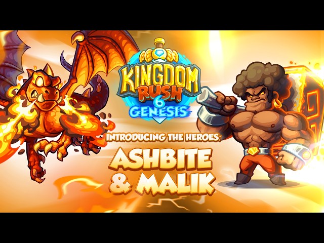 [Kingdom Rush 6: Genesis] Ashbite and Malik Spotlight