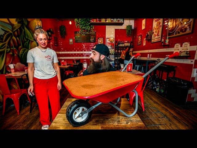 MANCHESTER’S INFAMOUS WHEELBARROW OF TIRAMISU CHALLENGE HAS NEVER BEEN BEATEN! | BeardMeatsFood