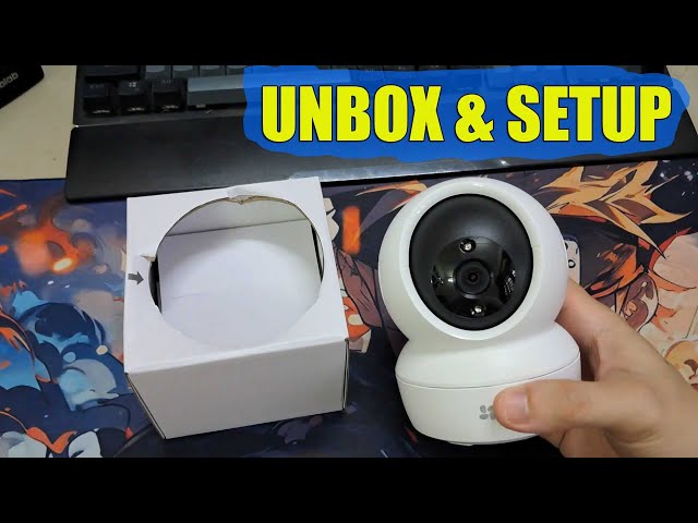 EZVIZ Wireless Security Camera C6N Pro Unboxing Install & Setup
