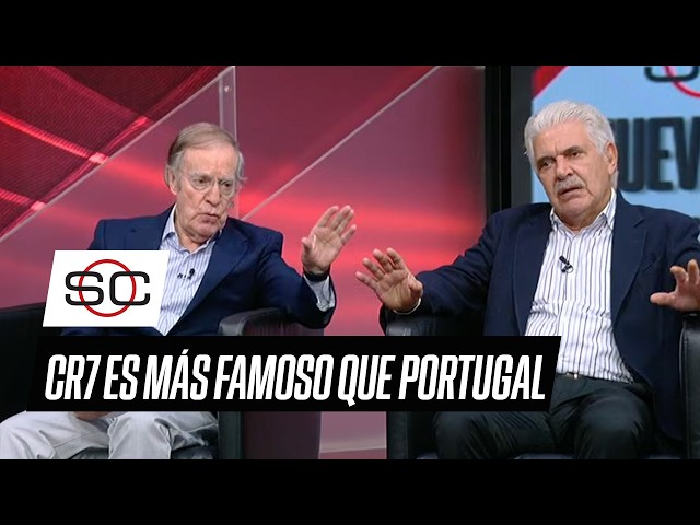 ¿BERRINCHE O FALTA DE RESPETO? José Ramón y Tuca se encienden por CRISTIANO RONALDO