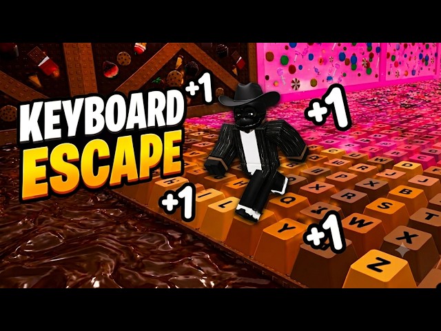 +1 speed keyboard escape live #roblox #keyboardescaperun #viral #relatable
