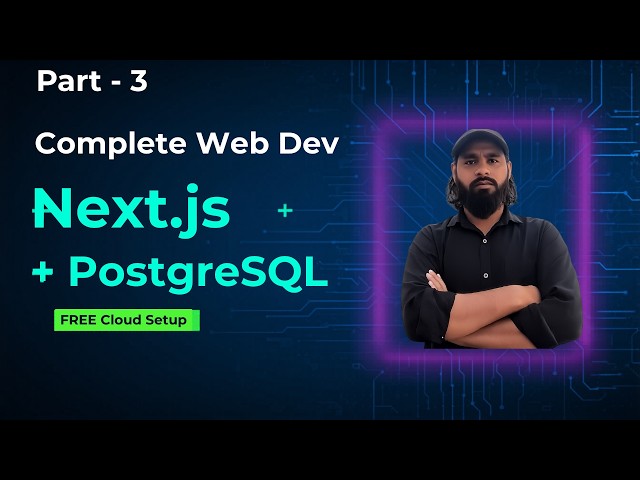 Complete Web Development with Next.js, PNPM & PostgreSQL on GitHub Codespaces | Part-3