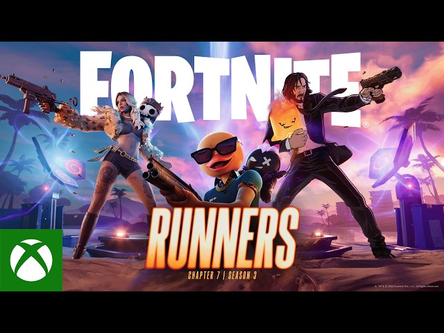 Fortnite Chapter 7 Season 3: Runners Cinematic Trailer