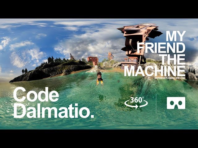 MY FRIEND THE MACHINE - Code Dalmatio (VR 360-Panorama) [Official Music Video]