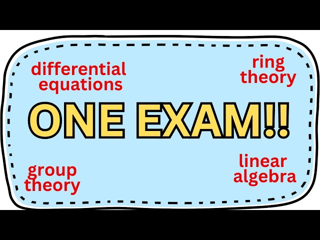 why the math GRE is so challenging