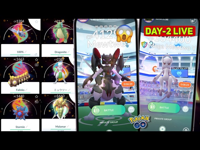 Go Fest Mega Finale Event Day 2 Live | Armored Mewtwo Raid & Mega Background Hunting Pokemon Go 2026