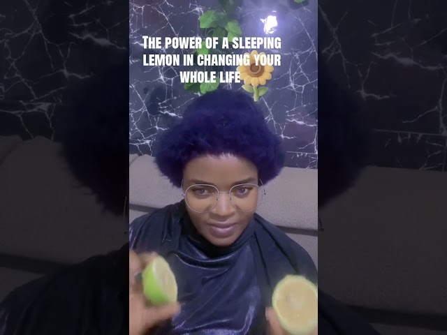 The sleeping lemon will reset your life 