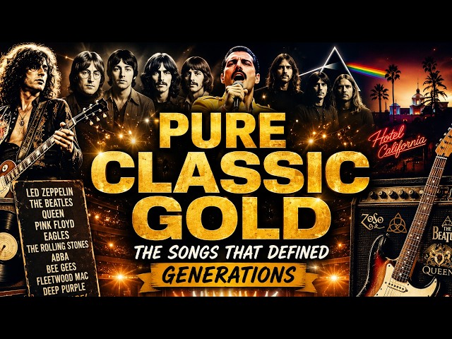 PURE CLASSIC GOLD 🎸 | The Songs That Defined Generations