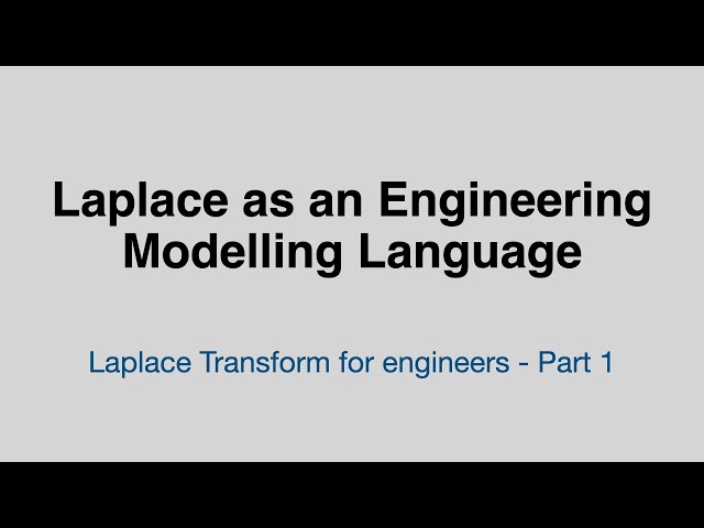Laplace Transform for Engineers (Part 1) | s-Domain Modeling for RLC Circuits