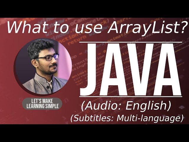 When to use ArrayList in Java | Java Collections Tutorial (Java Tutorial)