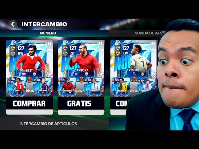 FREE ICONS!!!🎁 HOW TO GET "NUMBER" PLAYERS for Free in FC Mobile