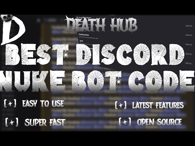 Best Discord Nuke Bot Code 100% Free | Easy To use | 2026