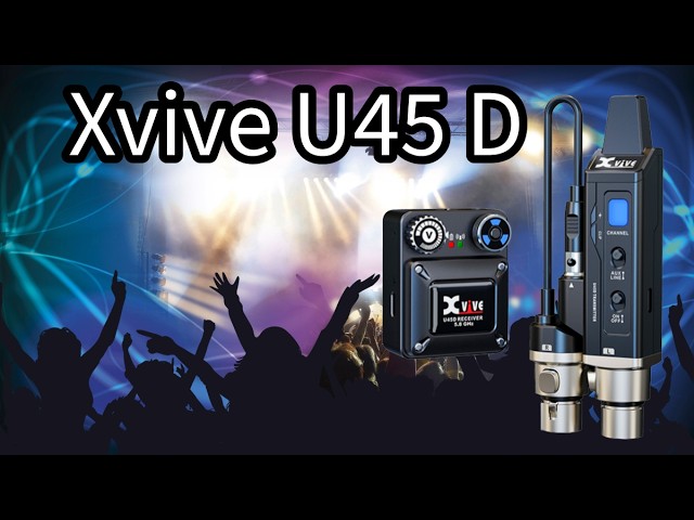 Xvive  U45 D Stereo In-Ear Monitor Wireless System