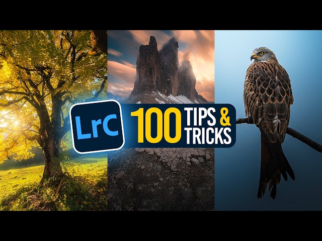 100 TIPS & TRICKS: Learn EVERYTHING About Lightroom Editing
