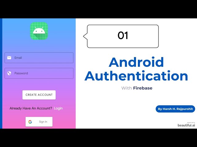 1.Course Introduction | Firebase Authentication | Android Studio Kotlin Hindi