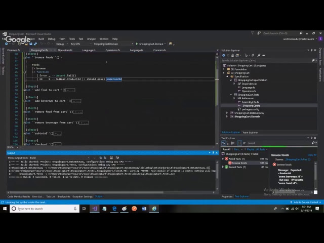 Domain Driven Design a Shopping Cart (Vol. 4)