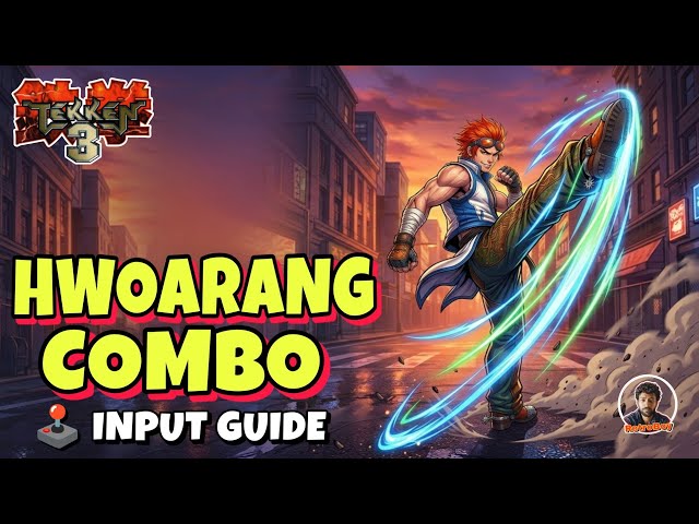 [TEKKEN 3]How to Master Hwoarang in Tekken 3 | Easy to Advanced Combo Tutorial Input 🕹️