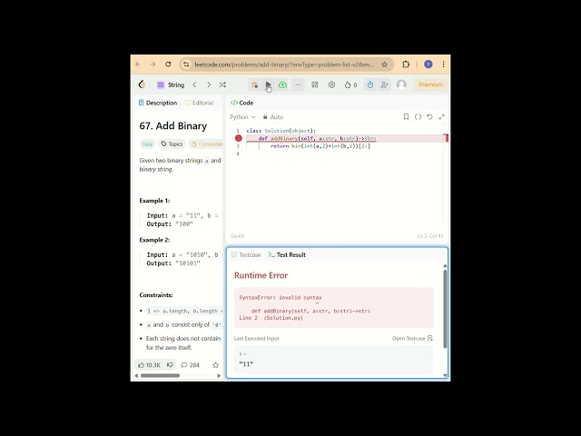 Same Tree |LeetCode 100 | Simple Recursive Tree Comparison in Python  #coding #python #programming