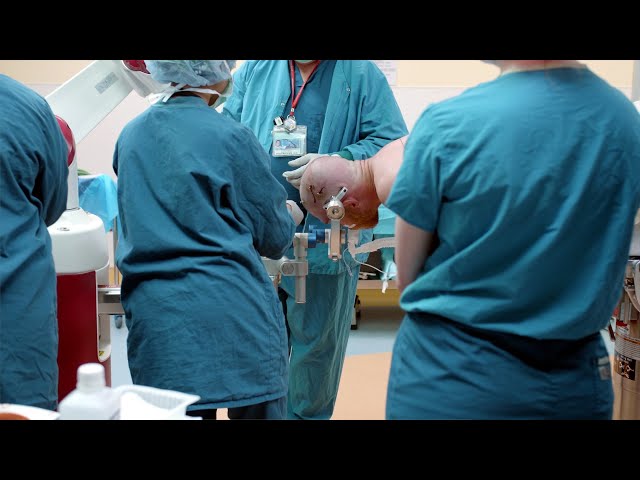 Epilepsy Patient Undergoes Complex Brain Surgery