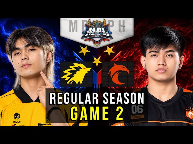 ONIC PH vs TNC 🔥 GAME 2 | MPL PH SEASON 18 | REGULAR SEASON