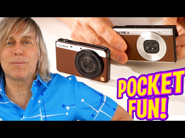 Now THESE are SMALL pocket cameras !!!