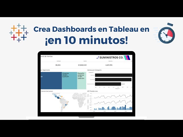 Create Tableau Dashboards in 10 Minutes: Beginner's Tutorial