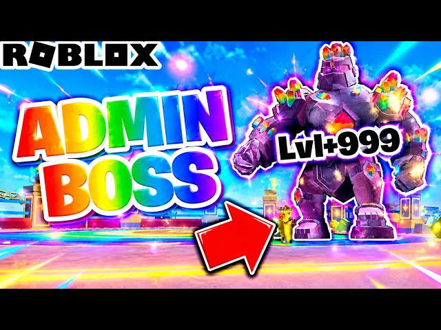 I BEAT THE 🎩ADMIN BOSS😱😰🤯 in 💪MUSCLE LEGENDS💪