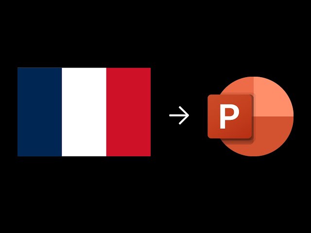Constructing Flags in PowerPoint: France