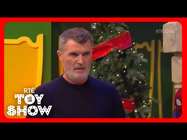 Roy Keane shock leaves kids speechless 😲 | The Late Late Toy Show 2025
