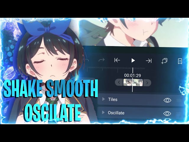 SHAKE SMOOTH OSCILATE FOR DADDY STYLE - SHAKE AE INSPIRED || TUTORIAL ALIGHT MOTION