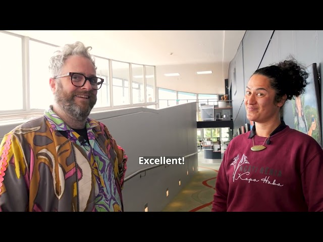 Turner Centre team tackles te reo