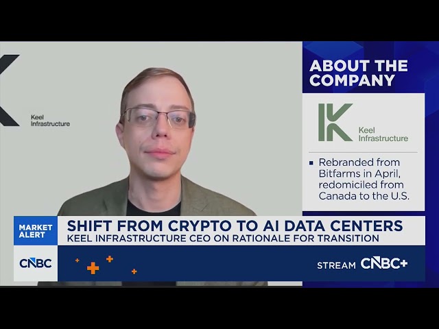 CEO Keel Infrastructure: AI offers a much bigger opportunity than Bitcoin