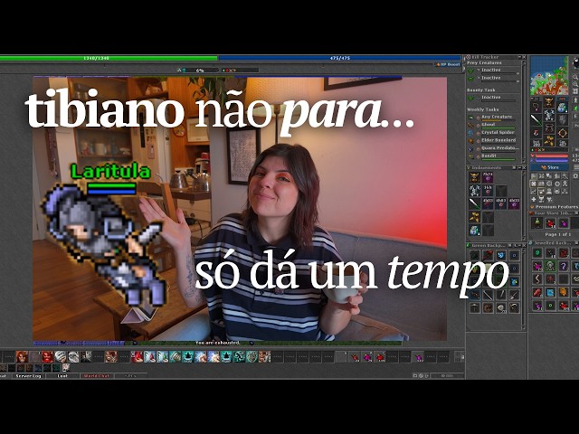voltei a jogar Tibia depois de 15 ANOS ✸ relato de 30 dias