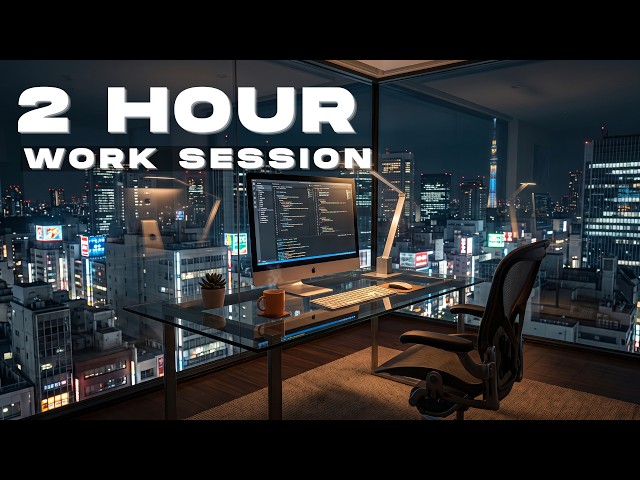 Flow State & Night Coding Music ~ 2-Hour Binaural Ambient for Deep Work [ ZONE MATRIX Vol. 7 ]