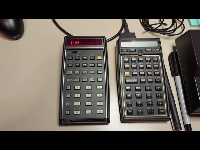 Lab / Shack update. HP-45, HP 8563A, Siglent 1204X HD and Python.