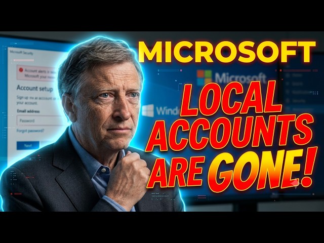 Microsoft Just Killed Local Accounts... Here's the Fix!