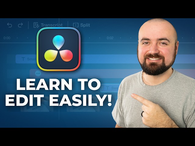 DaVinci Resolve For Beginners (How To Edit Your First Video)