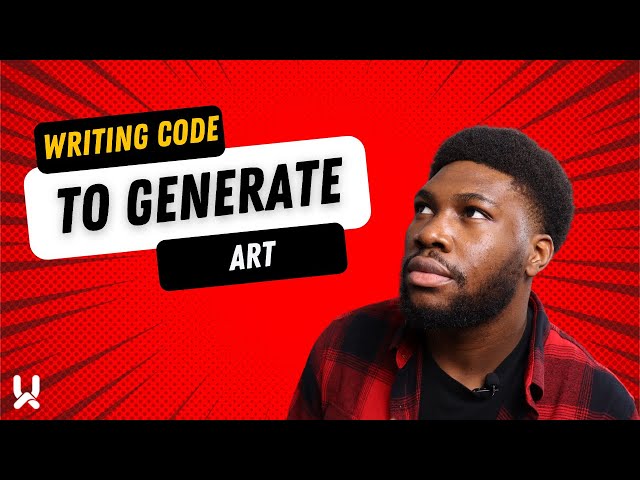 I Wrote Code To Generate Art!